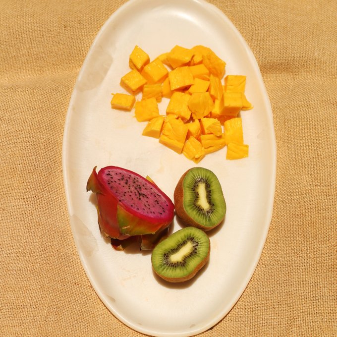Post MARA — plato con fruta